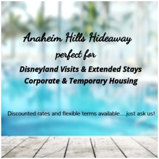 Corporate Housing Anaheim Extended Stays